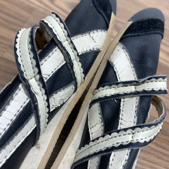 RARE Onitsuka Tiger Asics Ballet Flats Sneaker Mary Jane Style Women Size 9 - Picture 5 of 16